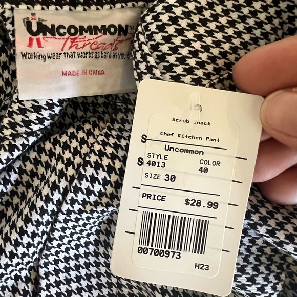 Uncommon Threads Button Chef Pants - Picture 3 of 9